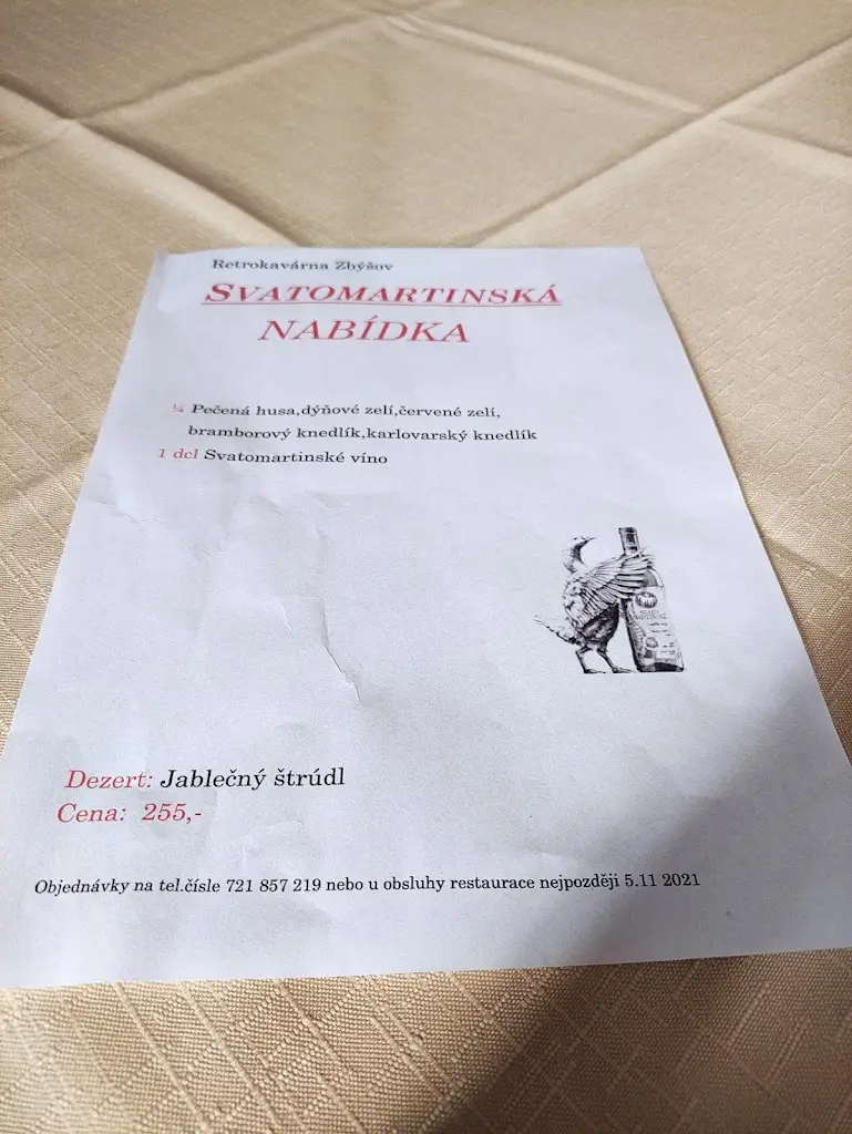 Menu_Retrokavárna Zbýšov_Zbýšov_image_1