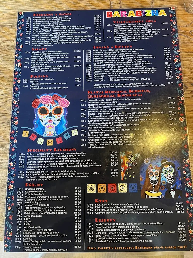 Menu_Barabizna Restaurant - Café_Zbraslav_image_1