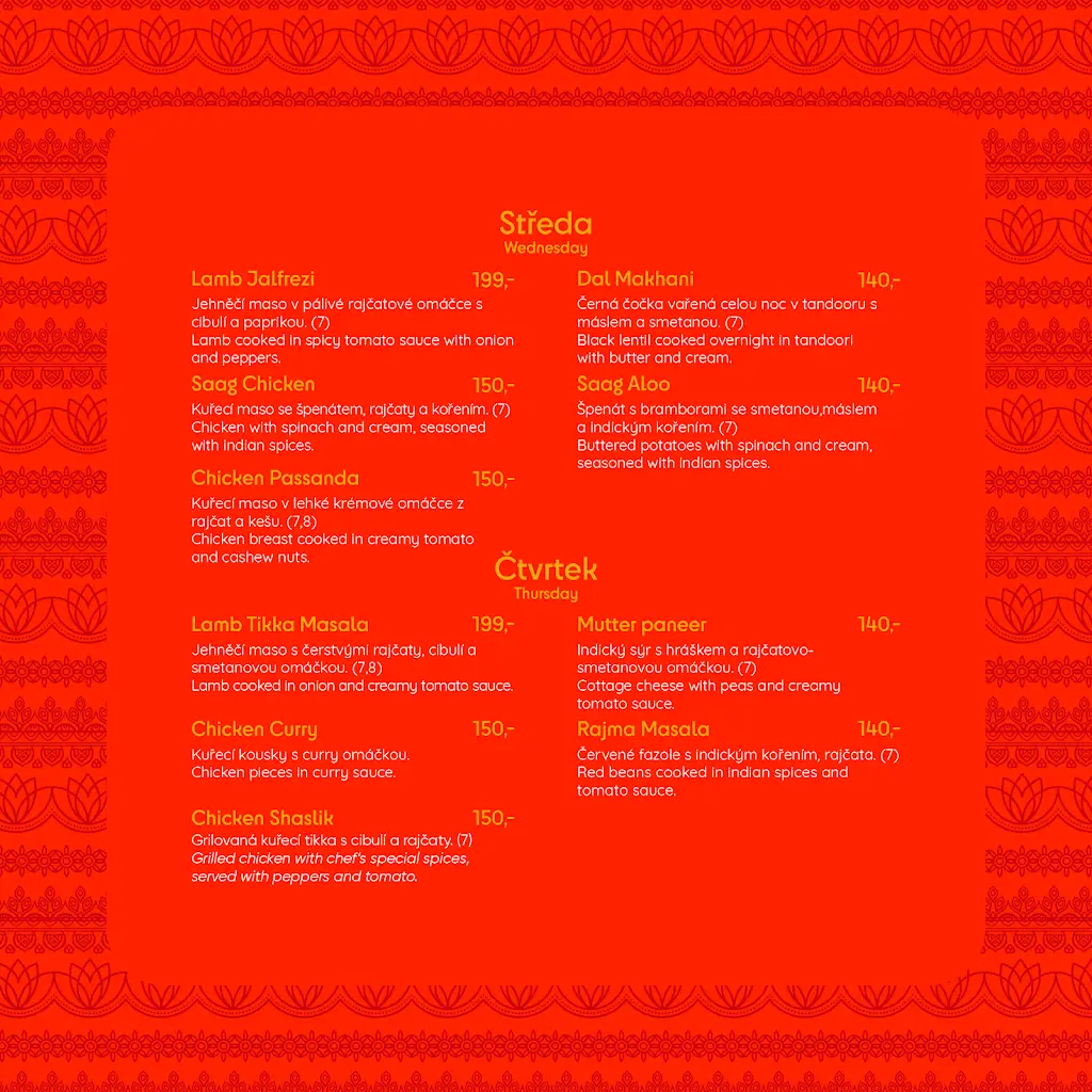 Menu_Rang De Basanti Indická restaurace_Zbraslav_image_2