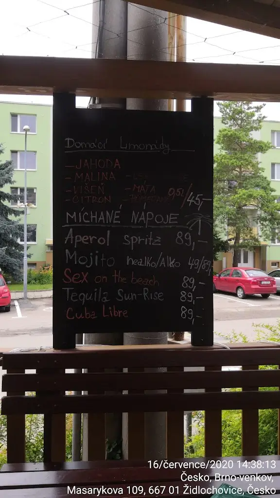Menu_Restaurace a pension Pavir_Židlochovice_immagine_4
