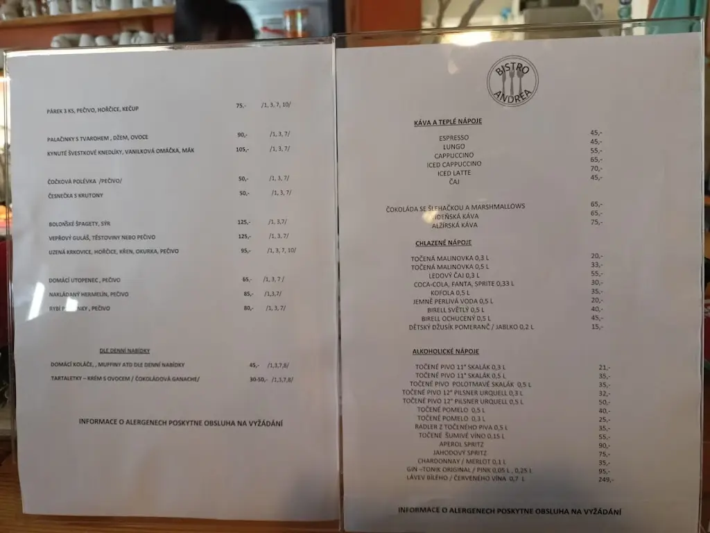 Menu_Fastfood Andrea - Abertamy_Abertamy_image_2