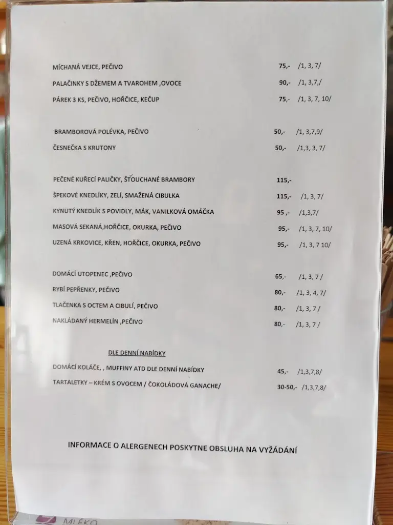 Menu_Fastfood Andrea - Abertamy_Abertamy_image_3