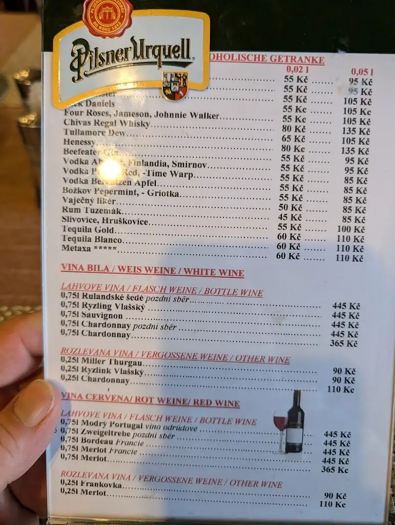 Menu_Penzion, Restaurace Anton_Abertamy_immagine_1