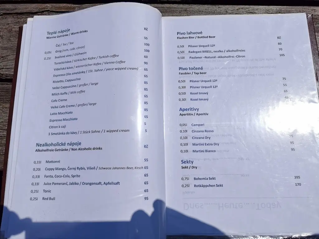 Menu_Penzion, Restaurace Anton_Abertamy_immagine_4