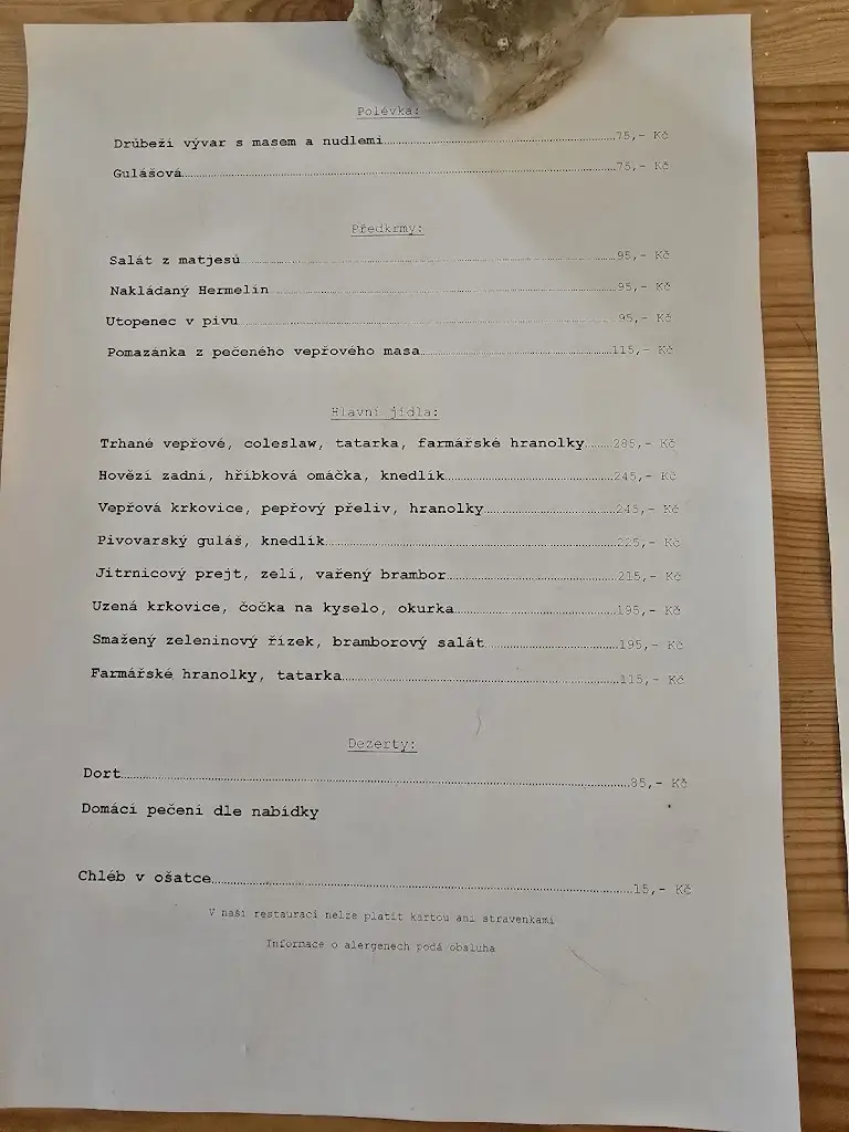 Menu_Ryzovna Microbrewery_Abertamy_image_1