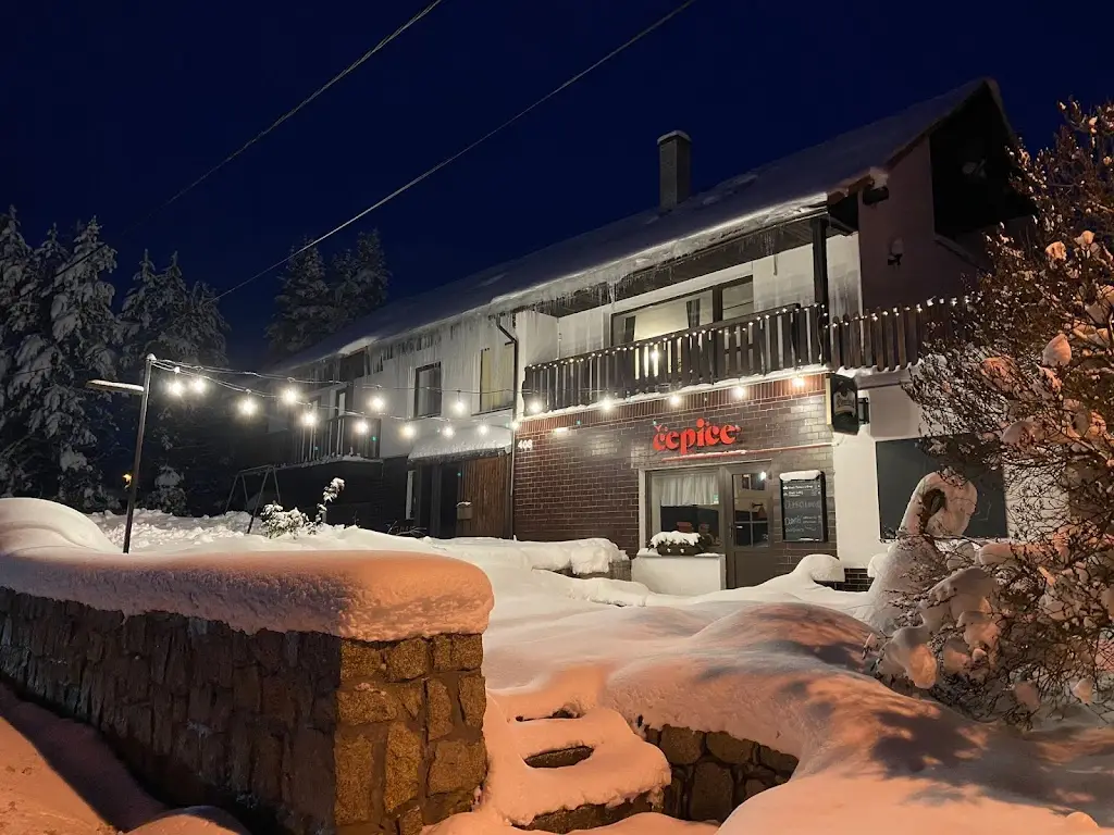 Penzion a bistro Čepice restaurant in Abertamy