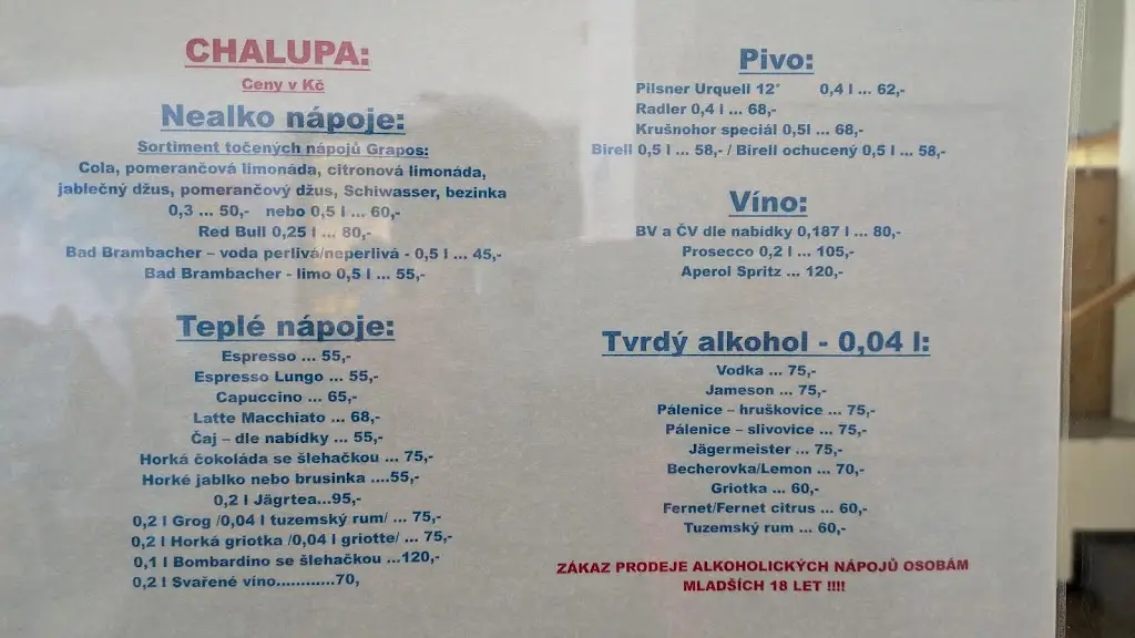 Menu_Bistro Chalupa_Abertamy_image_1