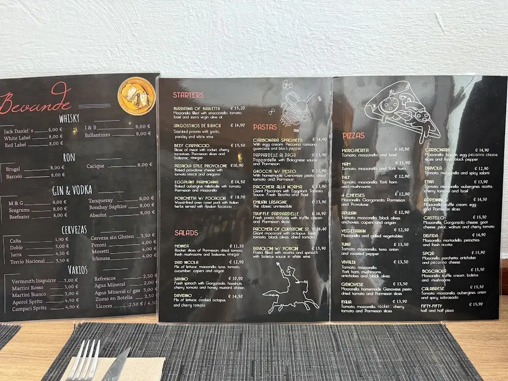 Menu_Piazza Castello - pizzeria, trattoria, bar_Březová_image_3