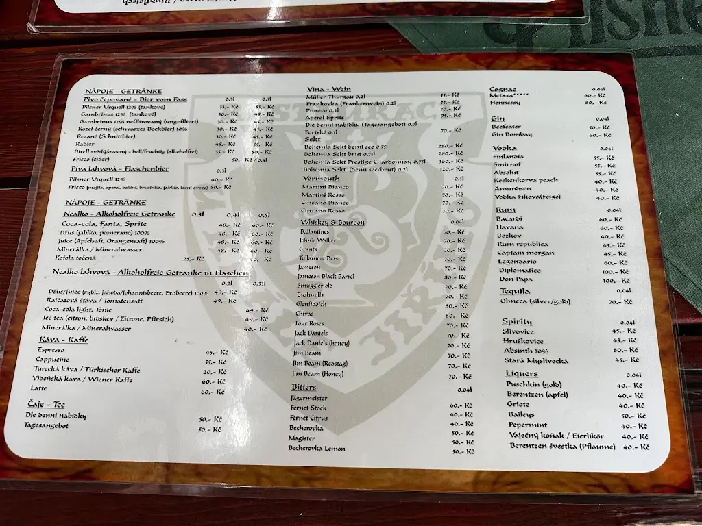 Menu_Restaurace U Krále Jiřího_Cheb_image_2