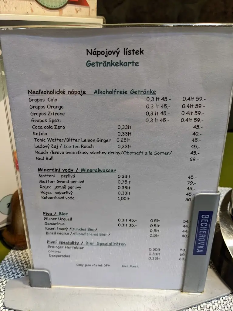 Menu_Restaurant Hannibal_Cheb_image_1