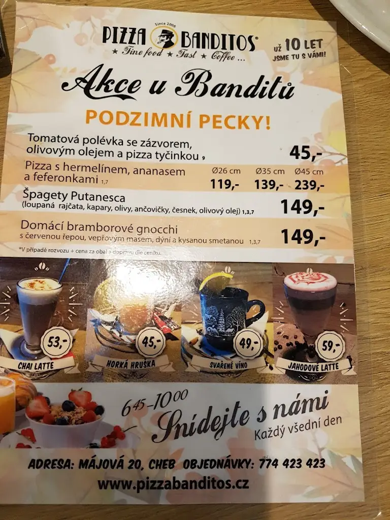 Menu_Pizza Banditos - Bistro - Caffé_Cheb_image_2