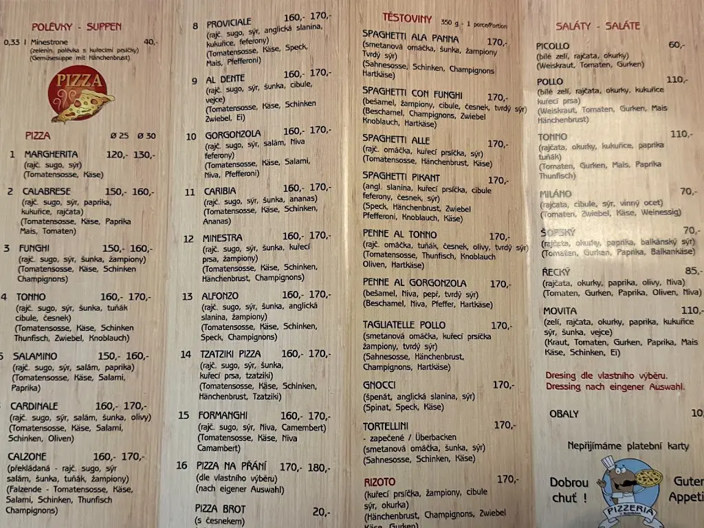 Menu_Pizzerie Jakubská, Restaurace u Blonďáka_Cheb_image_1