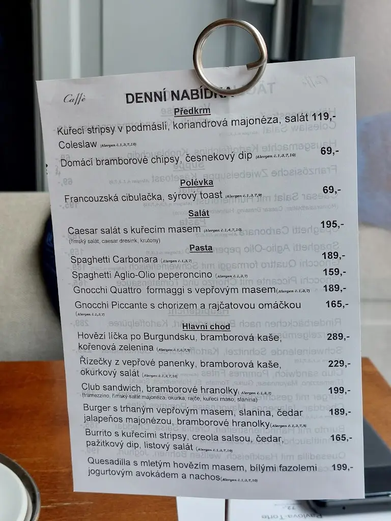 Menu_Caffe 11_Cheb_image_1