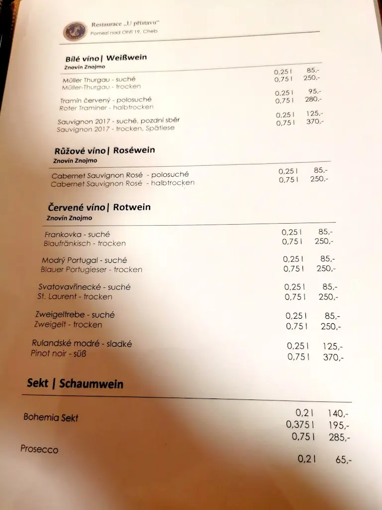 Menu_Restaurace U Přístavu_Cheb_image_1