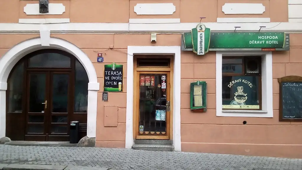 Restaurace Děravý kotel ristorante a Cheb