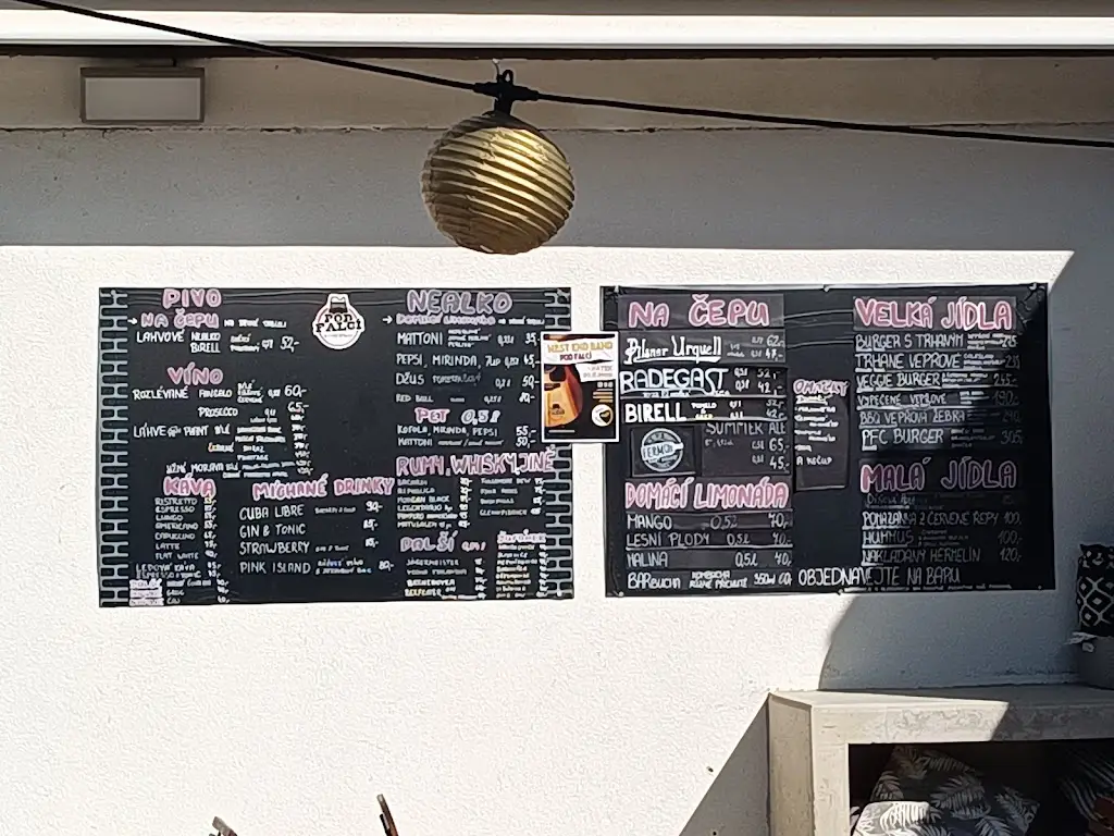 Menu_Grill & Bar Pod Falcí_Cheb_image_2