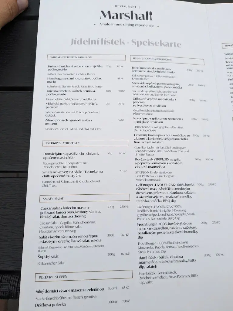 Menu_Restaurant Marshall_Dolní Rychnov_image_2