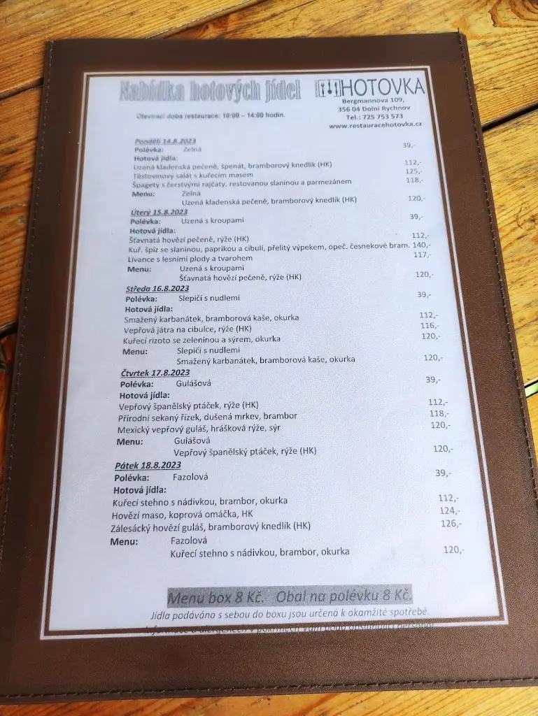 Menu_Restaurace Hotovka_Dolní Rychnov_image_2