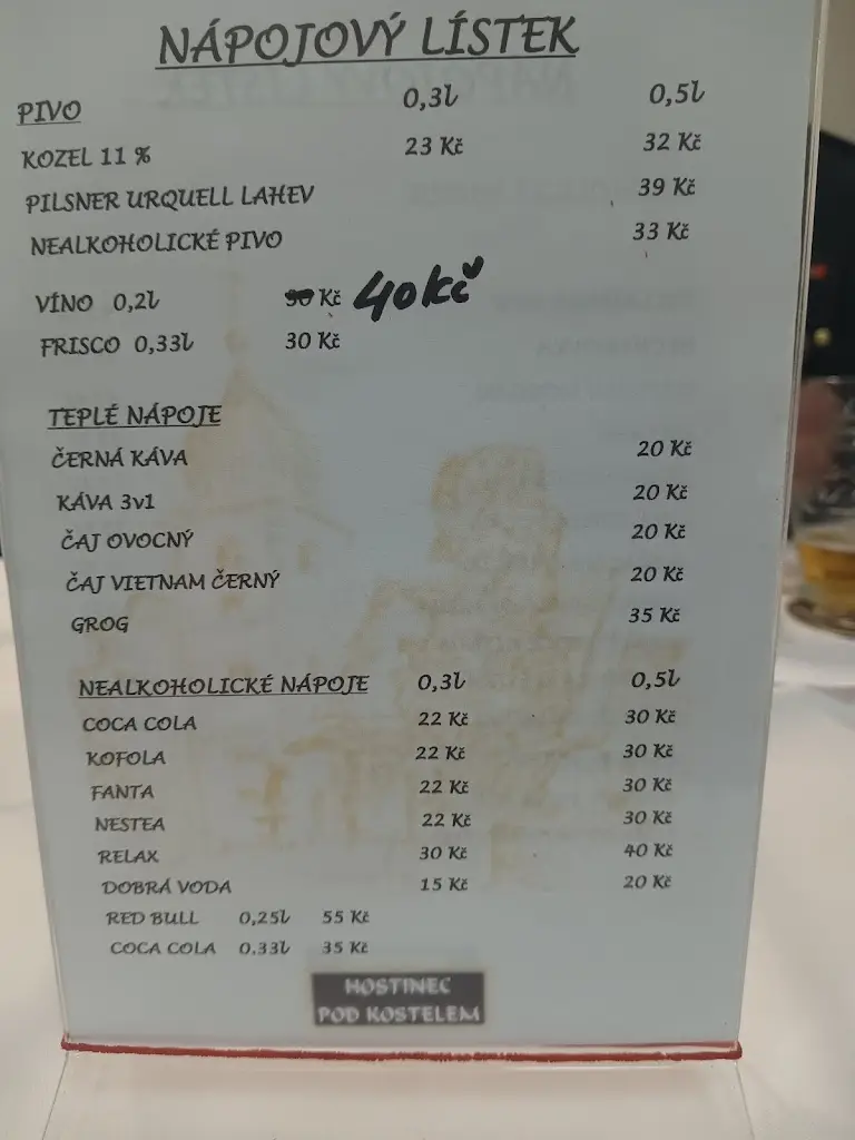 Menu_Hostinec Pod kostelem_Dolní Žandov_image_3