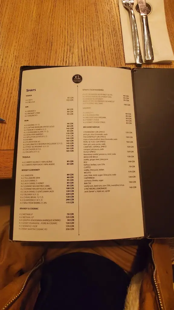 Menu_XL Restaurant Grill & Bar_Chodov_image_4
