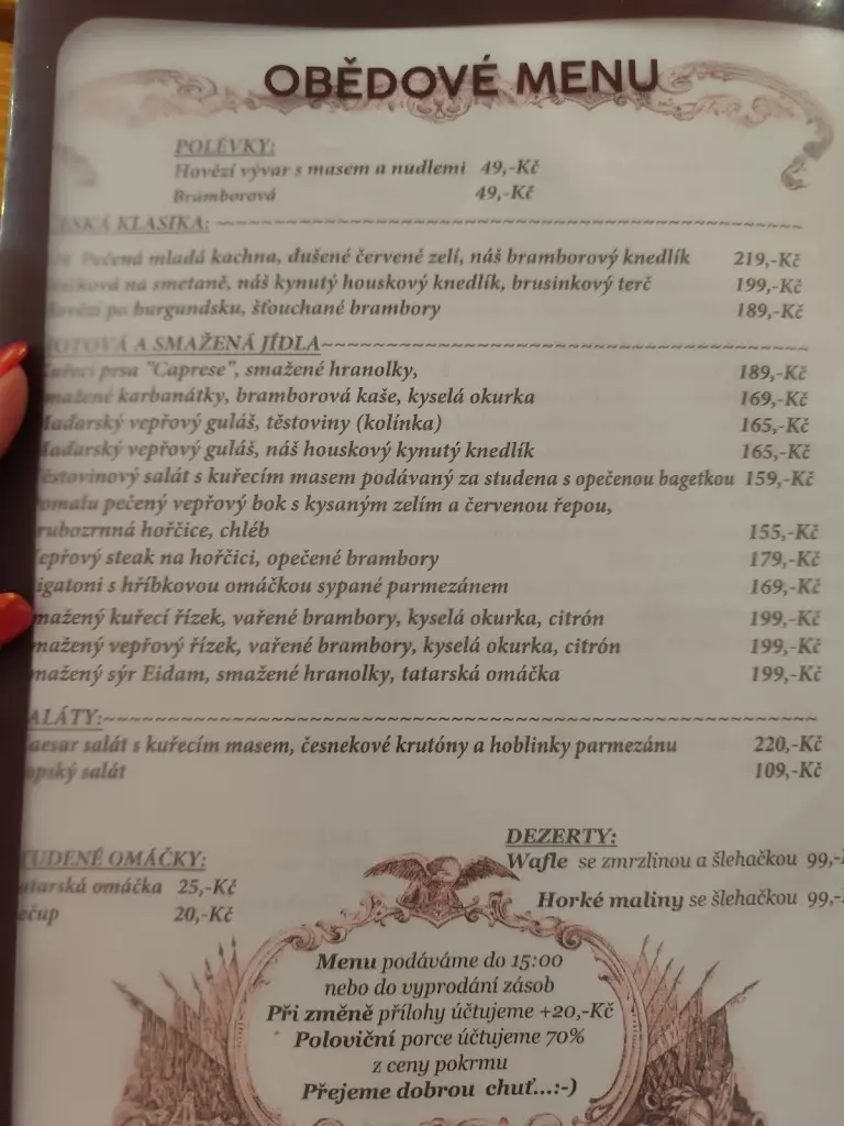 Menu_Panský dvůr_Čimelice_immagine_1