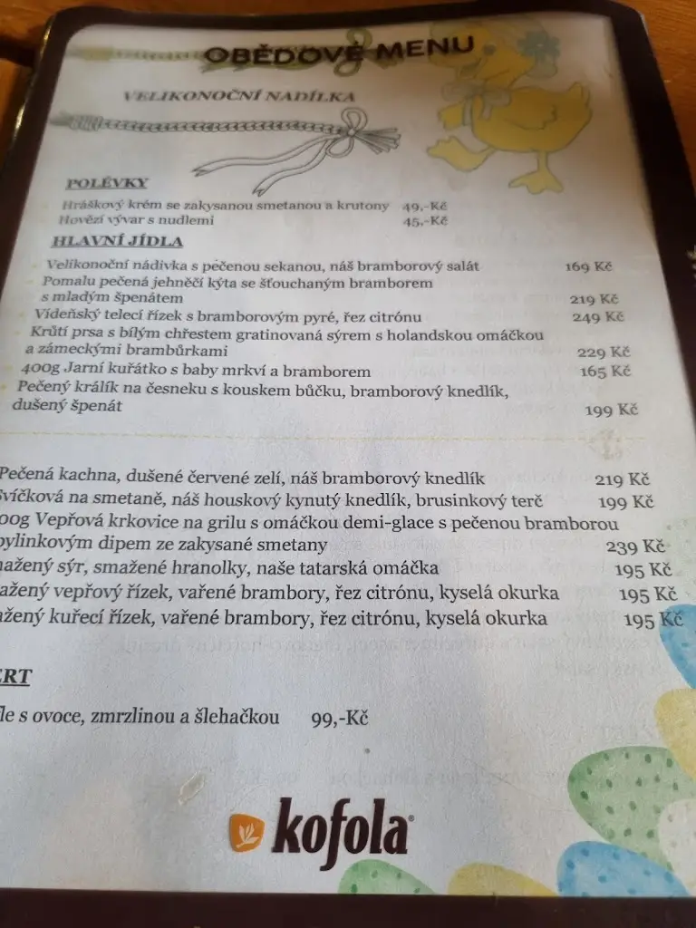 Menu_Panský dvůr_Čimelice_immagine_3