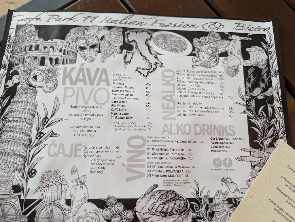 Menu_BISTRO Cafe Park 11_Chodov_image_3