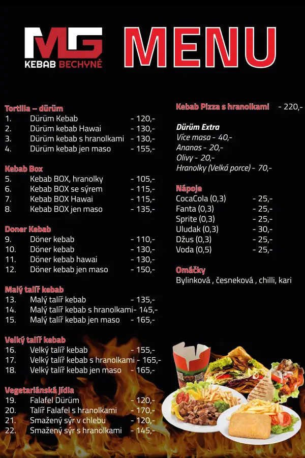 Menu_Kebab House Bechyně_Bechyně_image_1