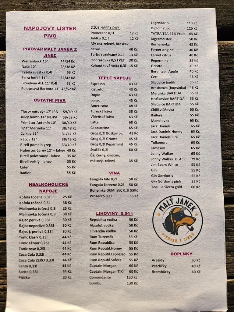 Menu_Jankovna u bazénu_Chodov_image_1