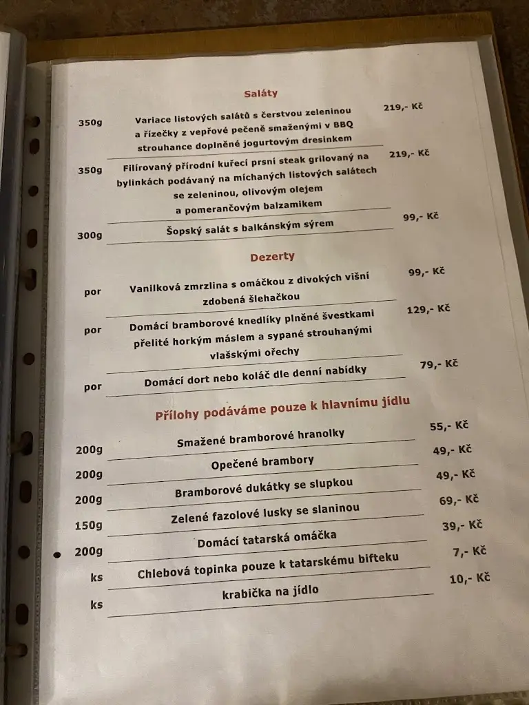 Menu_Na Rychtě - Kácovská restaurace & pension_Chodov_image_2