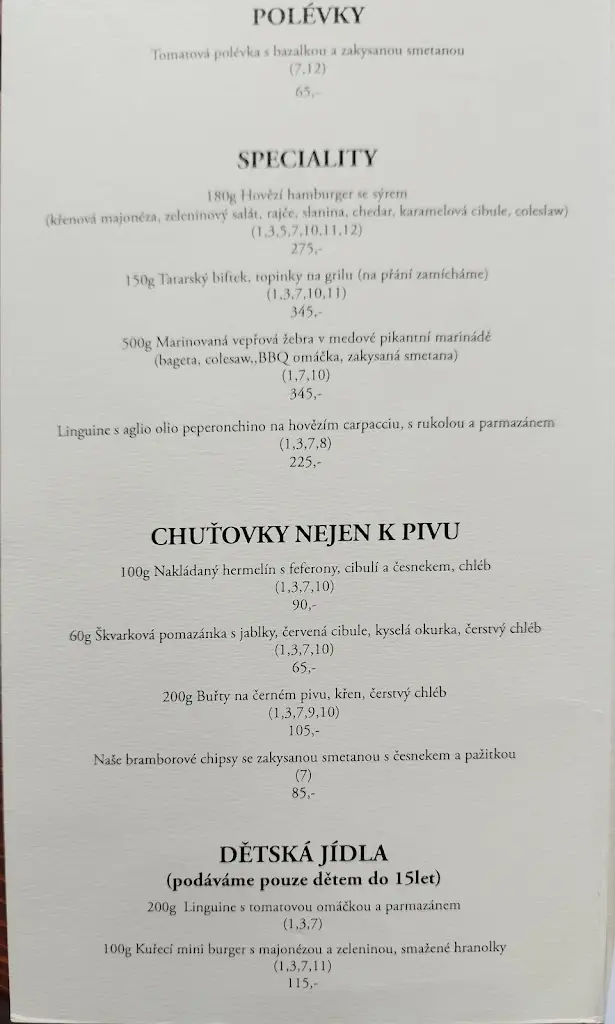 Menu_Grill Restaurant Za Větrem_Chodov_image_1
