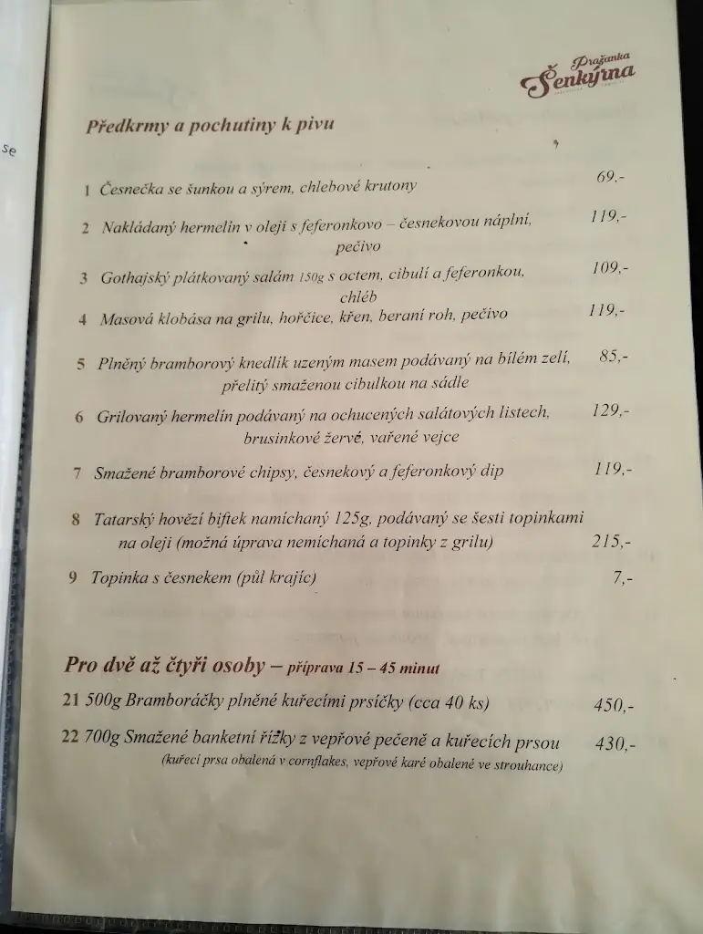 Menu_Šenkýrna Pražanka_Chodov_image_4