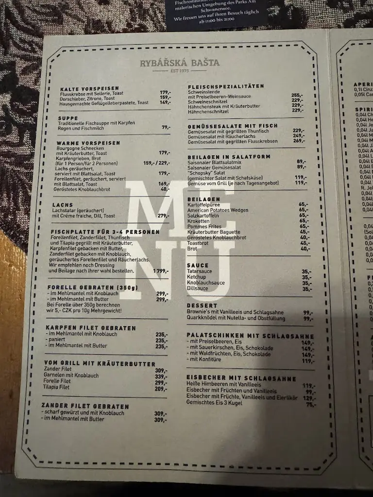 Menu_Rybářská bašta_Františkovy Lázně_immagine_3