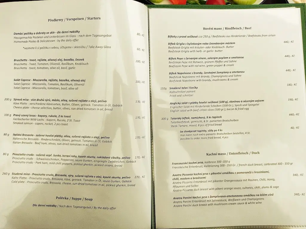 Menu_Restaurace Ida_Františkovy Lázně_image_4