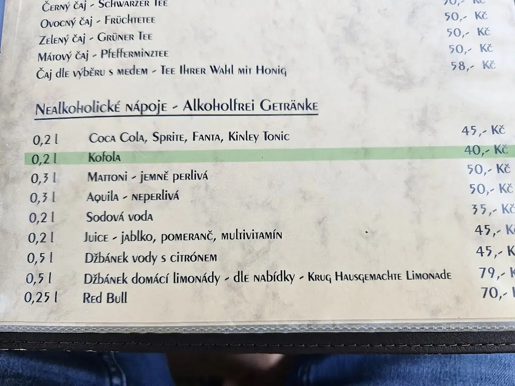 Menu_Vinárna Royal - restaurace_Františkovy Lázně_image_2