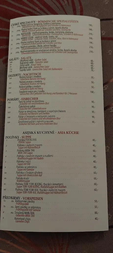 Menu_Euro Asia_Františkovy Lázně_image_4