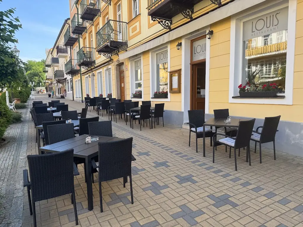 LOUIS' Restaurace restaurant in Františkovy Lázně