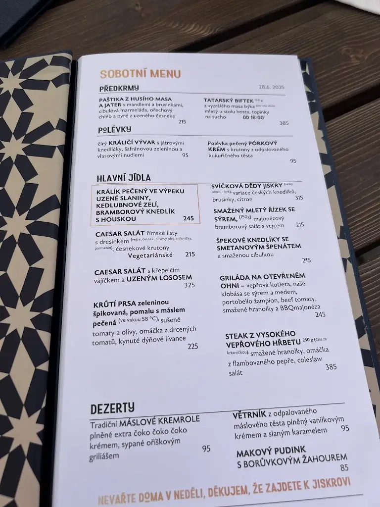 Menu_Zájezdní hostinec U Jiskrů_Čimelice_image_1