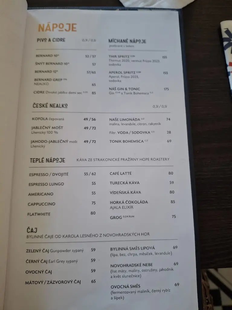 Menu_Zájezdní hostinec U Jiskrů_Čimelice_image_4