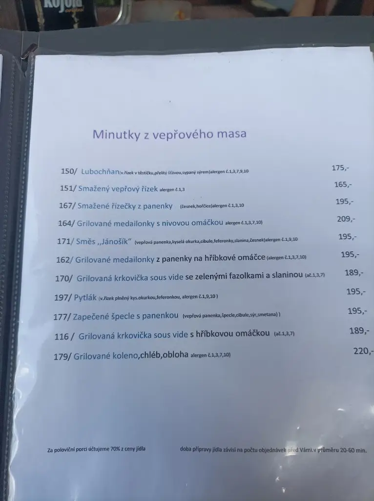 Menu_Restaurace Na Truhlárně_Habartov_image_1