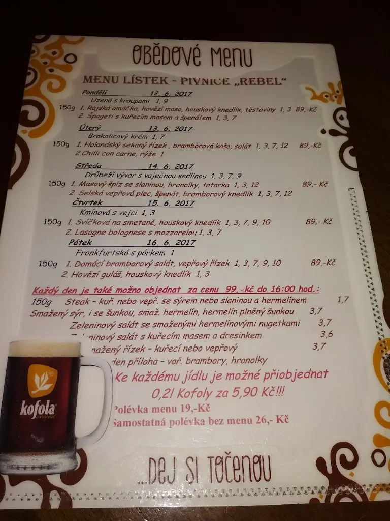 Menu_Restaurant Rebel_Horní Slavkov_image_2