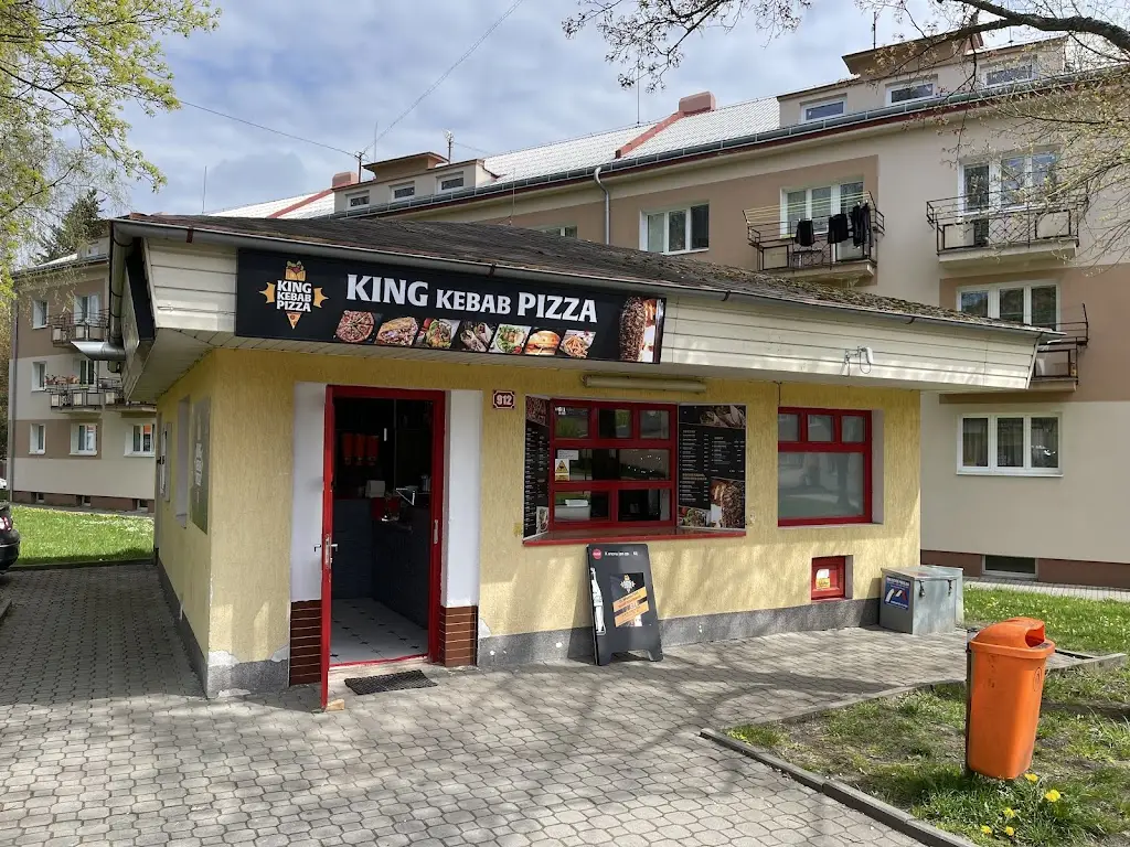 King Kebab Pizza restaurant in Horní Slavkov