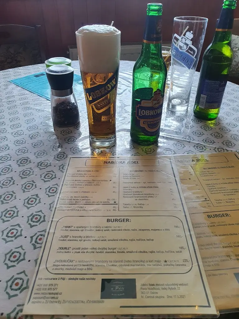 Menu_Bistro NA PŮL CESTY (,,U Páji'')_Hroznětín_image_2