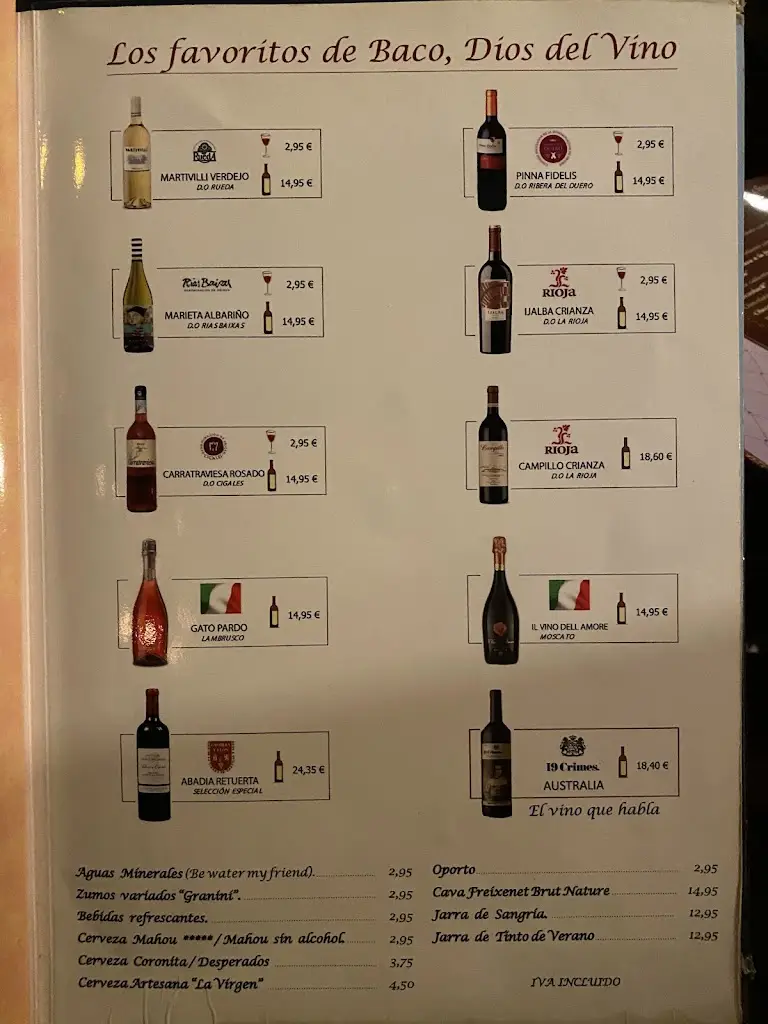 Menu_El Jardín Secreto Madrid_Klášter_image_2