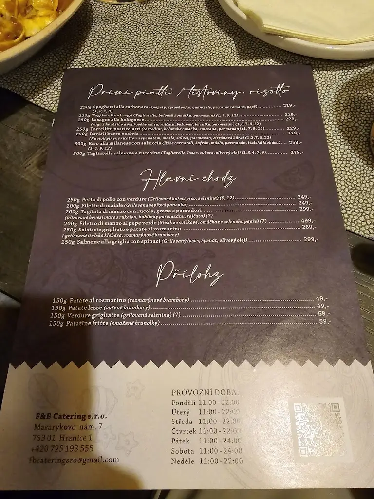 Menu_La Locanda - italská restaurace_Hranice_image_3