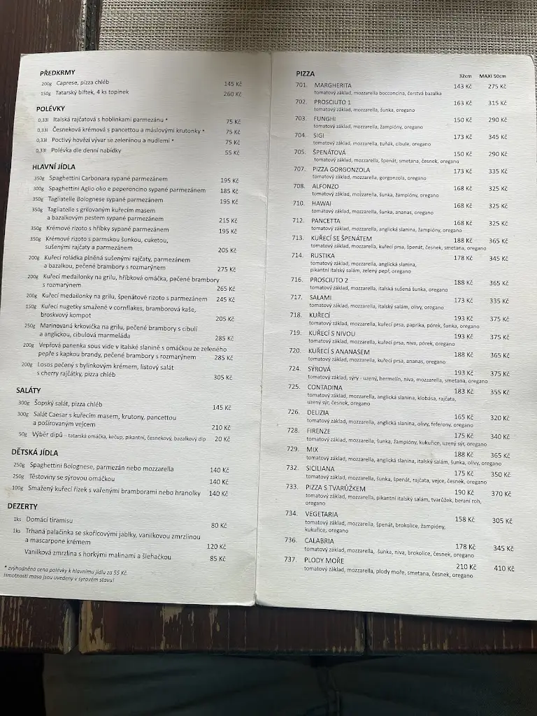 Menu_Agostini restaurant_Hranice_image_2