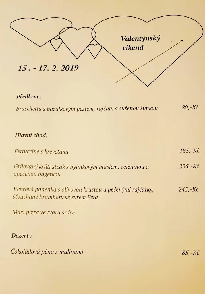Menu_Agostini restaurant_Hranice_image_3