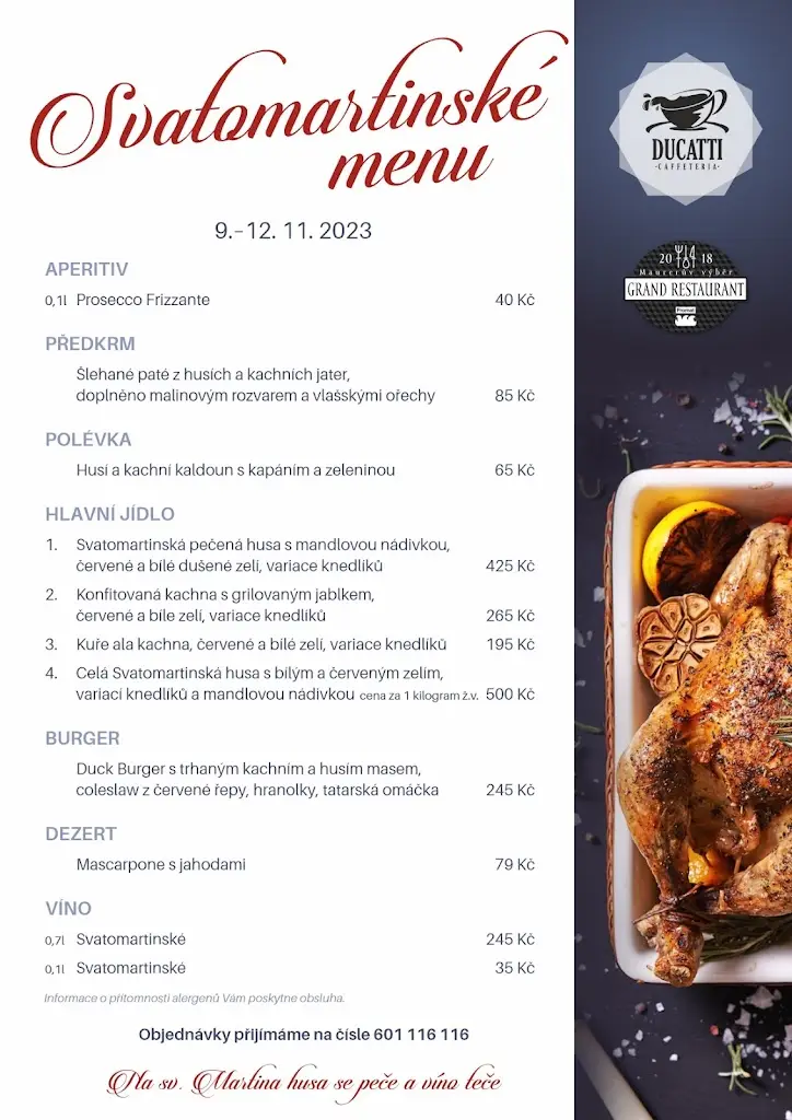 Menu_Ducatti Caffetteria_Hranice_image_1