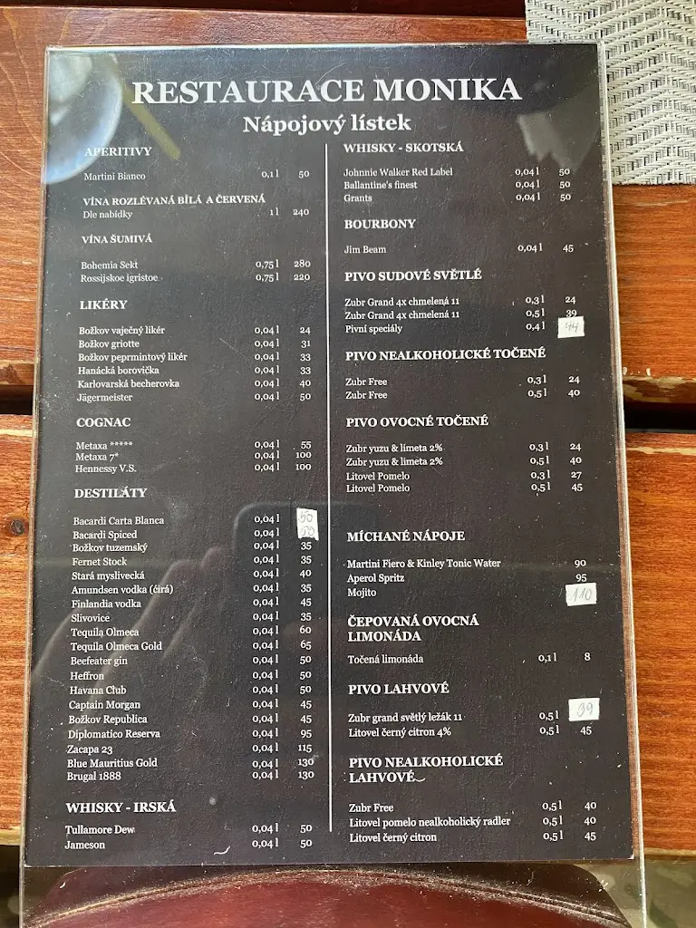 Menu_Restaurace Monika_Hranice_image_1