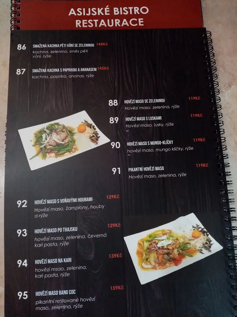 Menu_Asijská restaurace_Hranice_immagine_1
